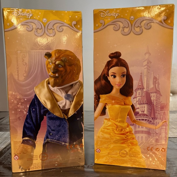 Beauty & The Beast Dolls - Disney Store Exclusive